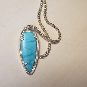 Kendra Scott Turquoise Shaylee Necklace